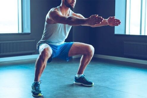 ფართო squats ეხმარება შენარჩუნება დიდი ერექცია